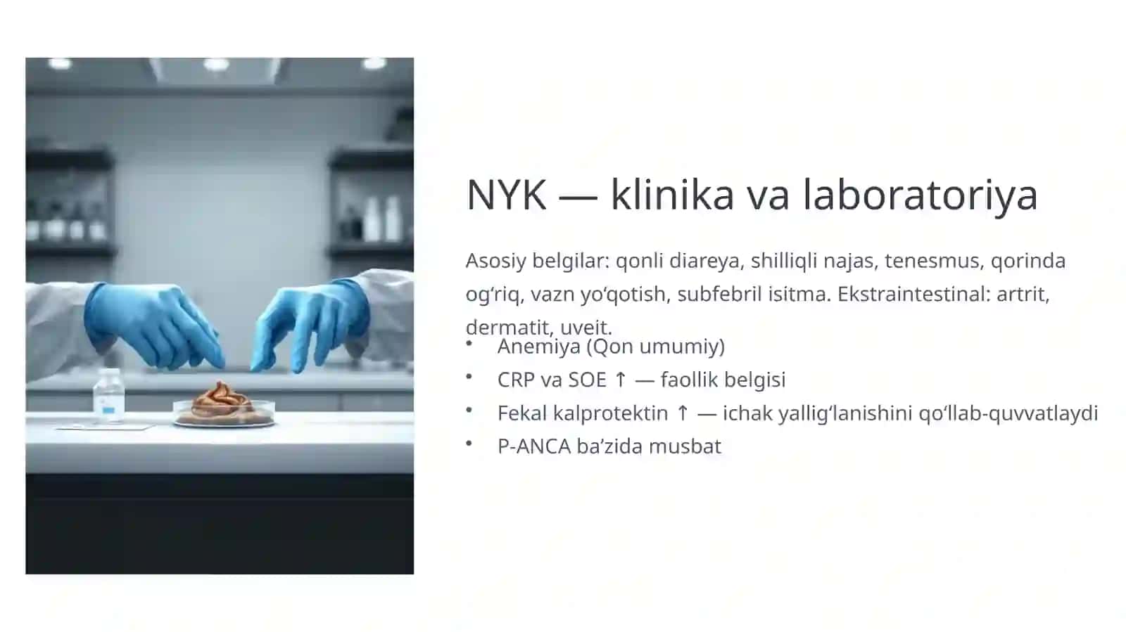 Nospe­sifik yarali kolit va Kron kasalligi 3