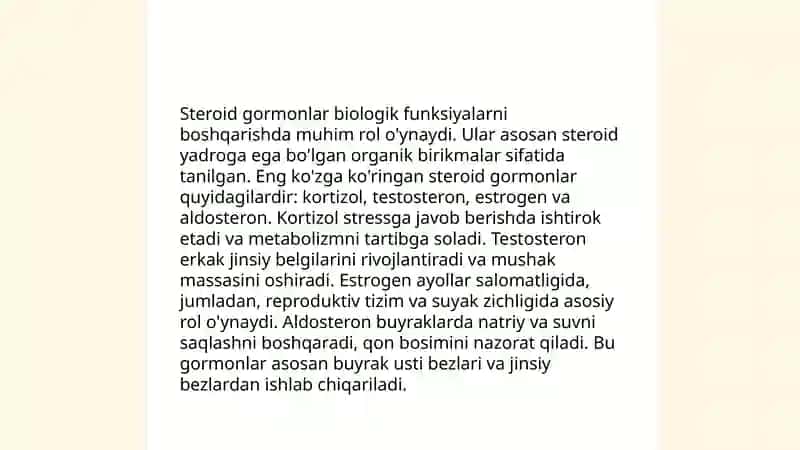 Steroidli gormonlar 3
