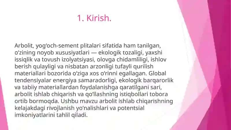 Arbolit Ishlab Chiqarishning Istiqbollari 3