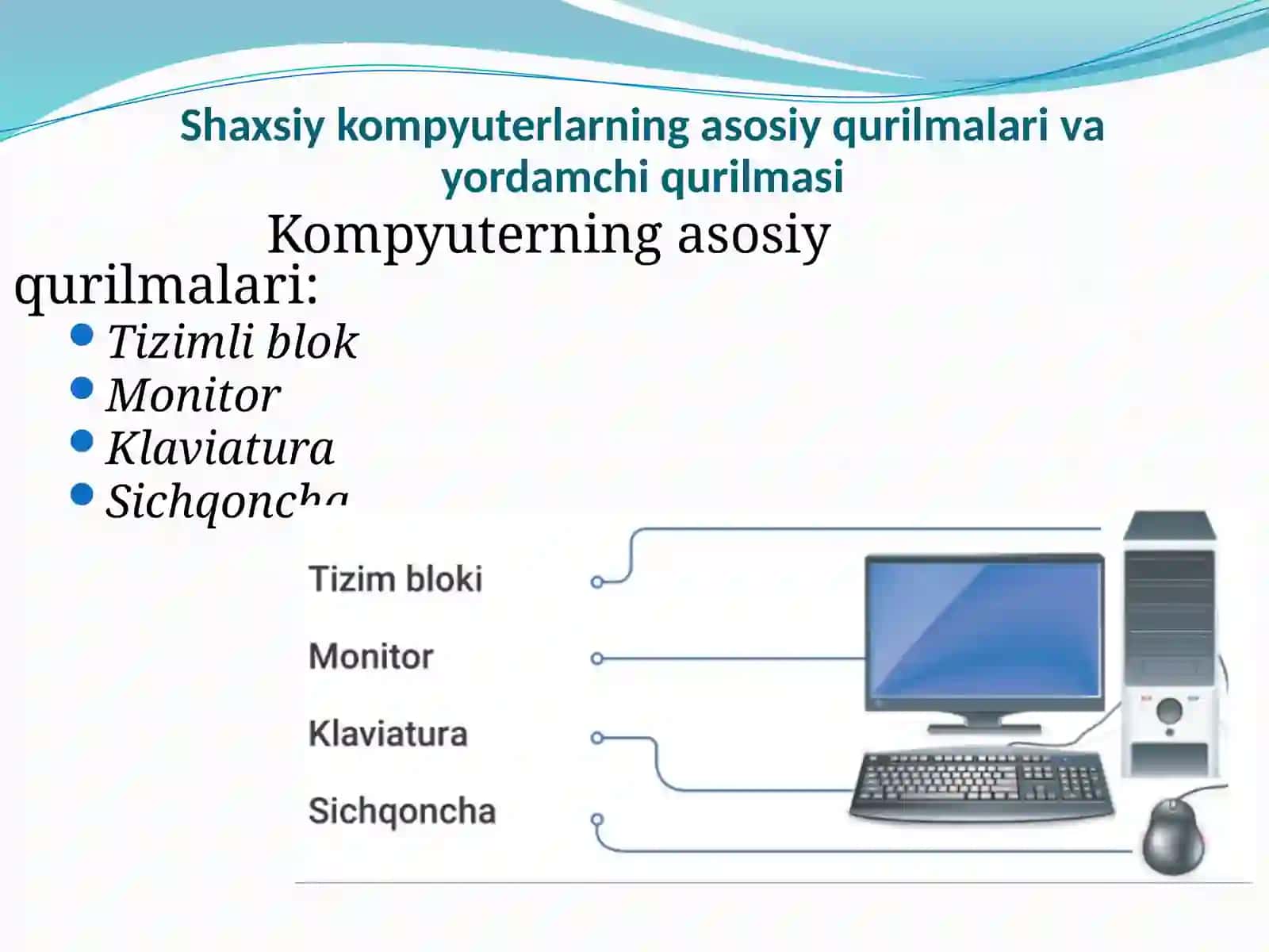 Kompyuterning texnik ta’minoti 3