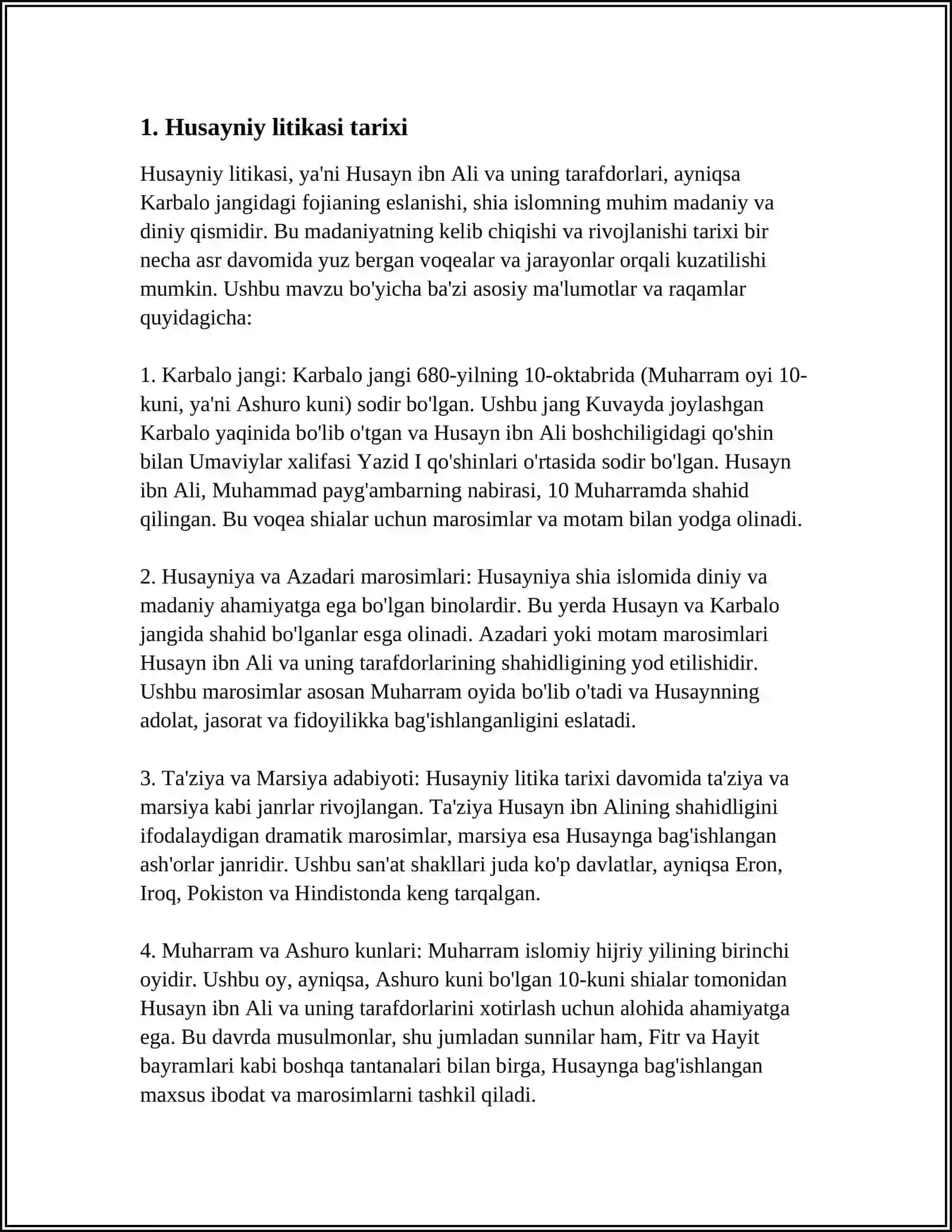 HUSAYNIY LITIKASI 3