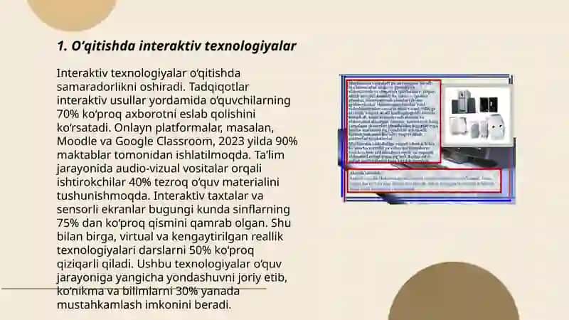 Oʻqitishda interaktiv texnologiyalar 3