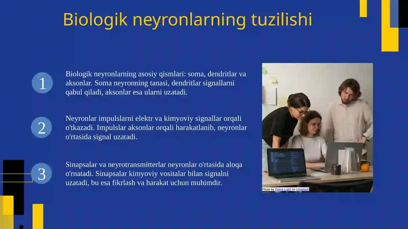 Suniy neyron va biologik neyron taqqoslanishi 3