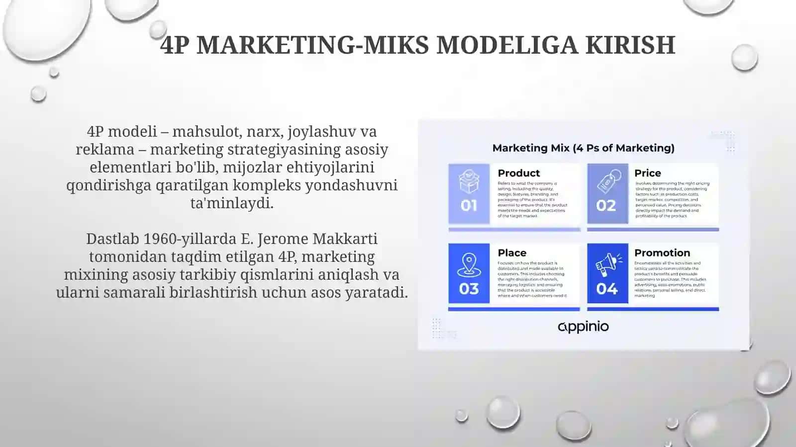 Marketing-mix-4P modeli 3