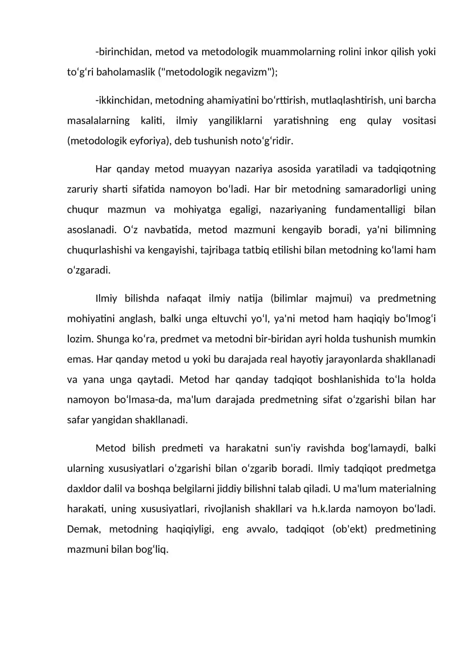 Metod va metodologiya: asosiy tushunchalar 3