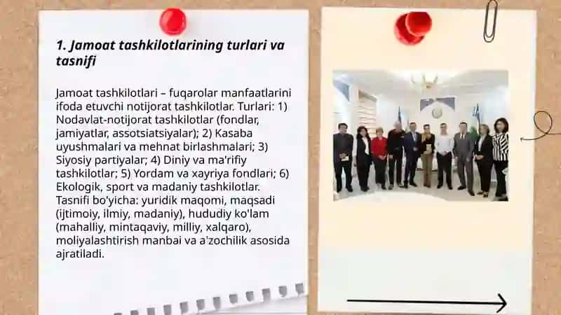 Jamoat tashkilotlari 3