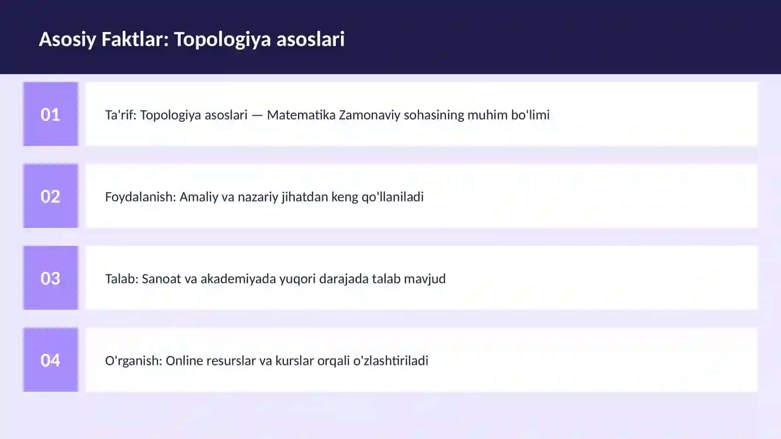 Topologiya asoslari 3