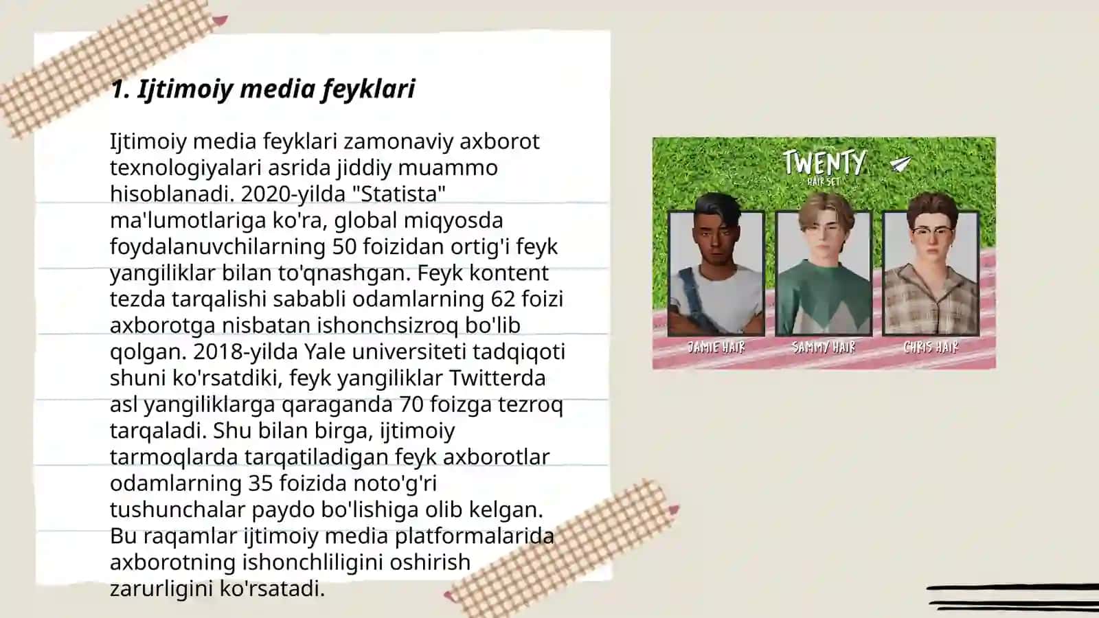 Zamonaviy Feyk turlari 3