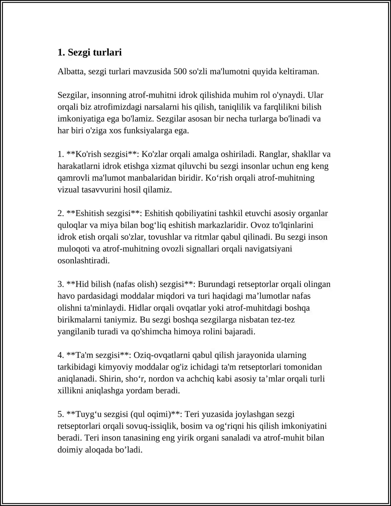 SEZGI TURLARI VA UNING QONUNIYATLARI 3