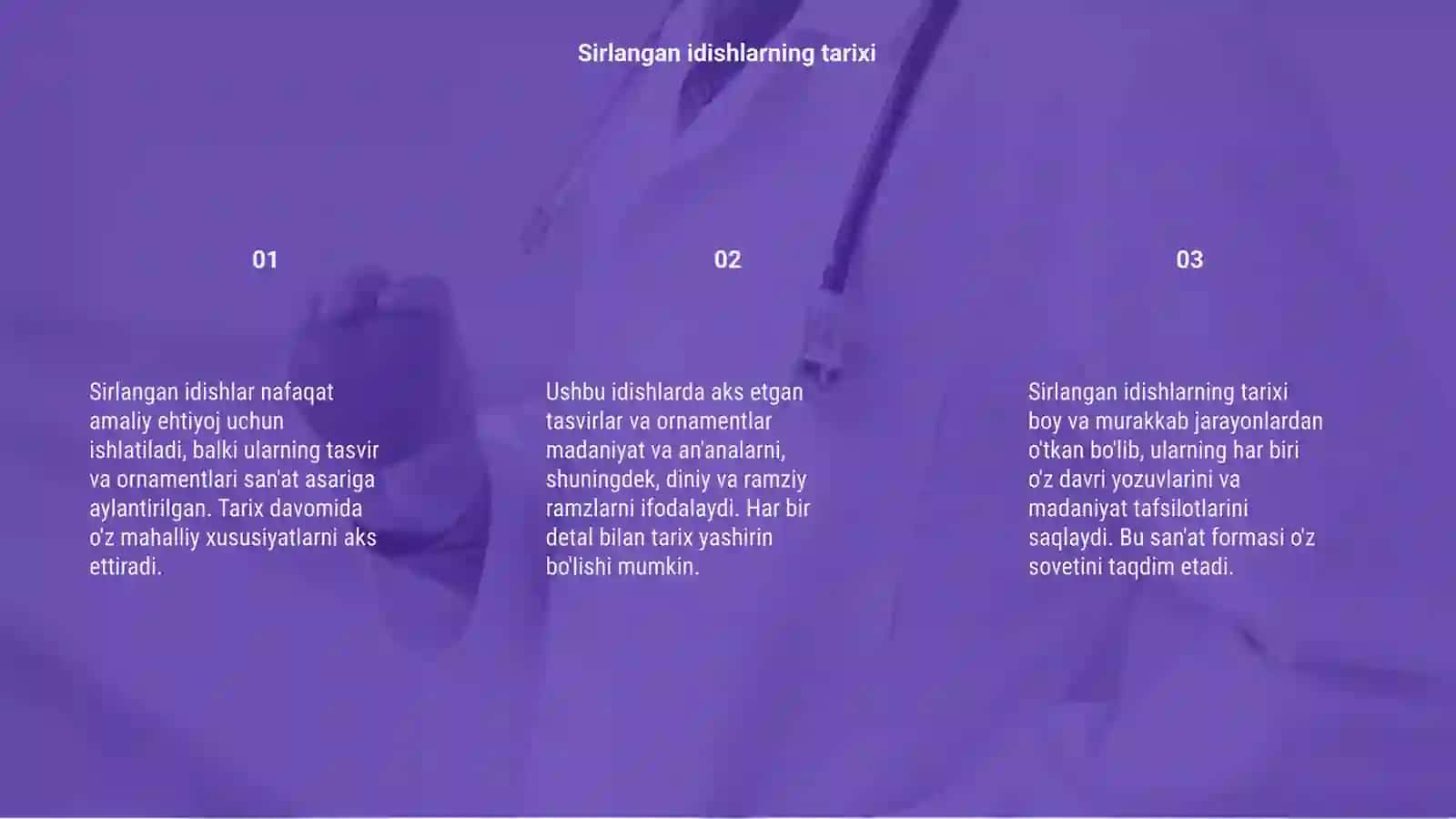 Sirlangan idishlarda aks etgan tasvir va ornamentlar 3
