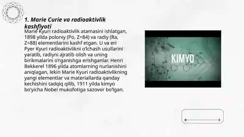 Marie Curie va radioaktivlik kashfiyoti 3