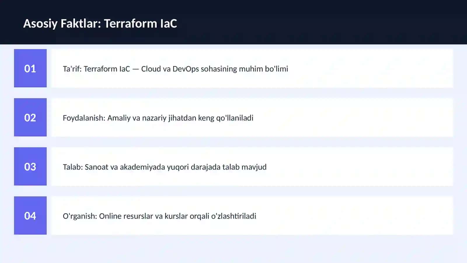 DASTURLASH | CLOUD VA DEVOPS 3