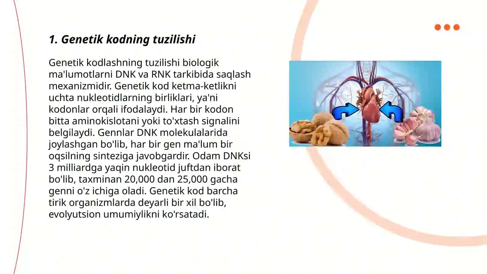 Genetik kod va uning xossalari 3