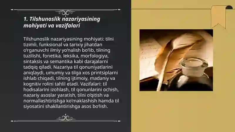 Tilshunoslik nazariyasi 3