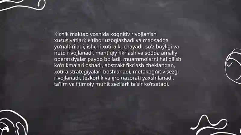 Kichik maktab yoshli bolalar psixologiyasi 3
