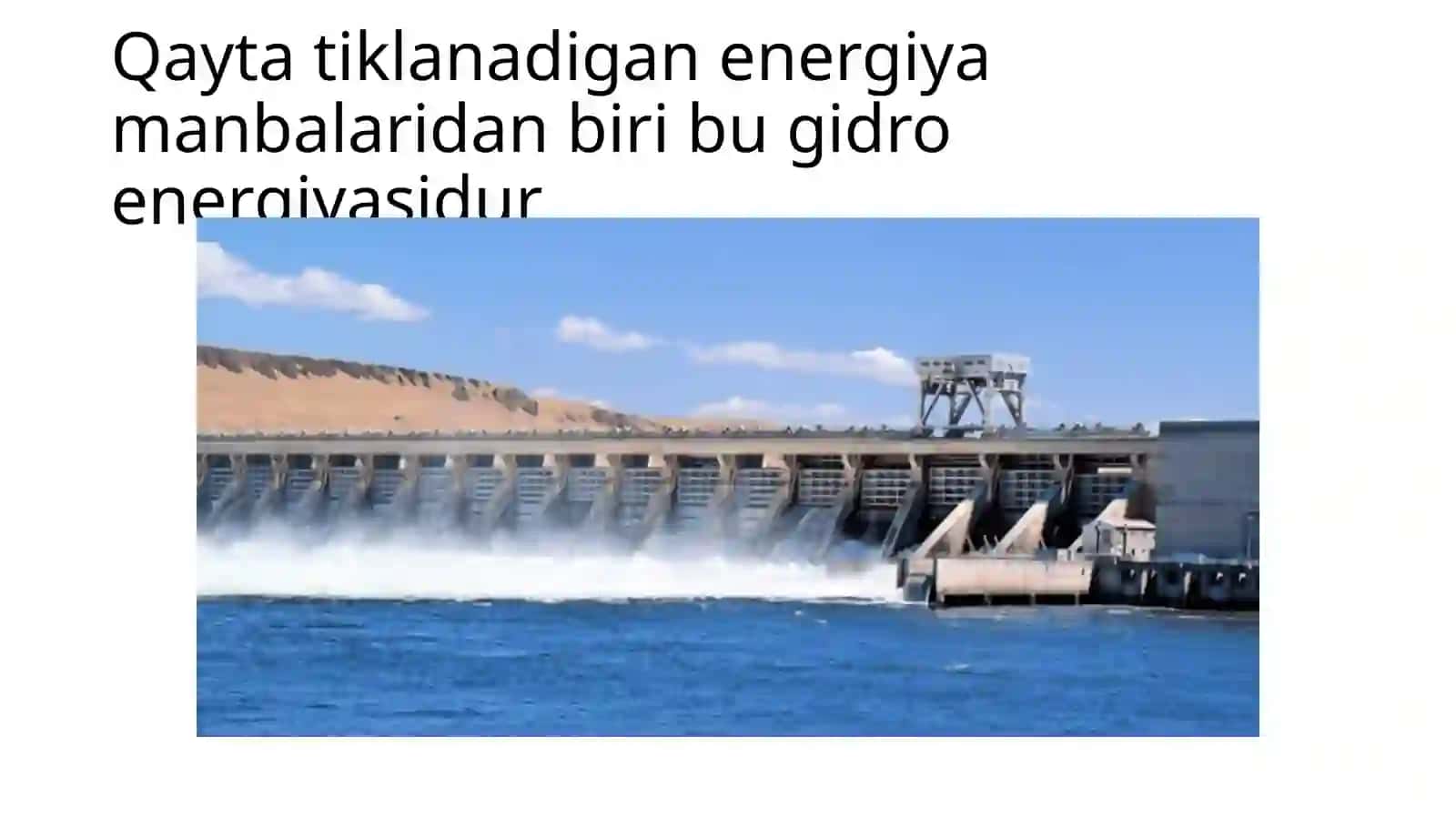 Energiya haqida malumotlar 3