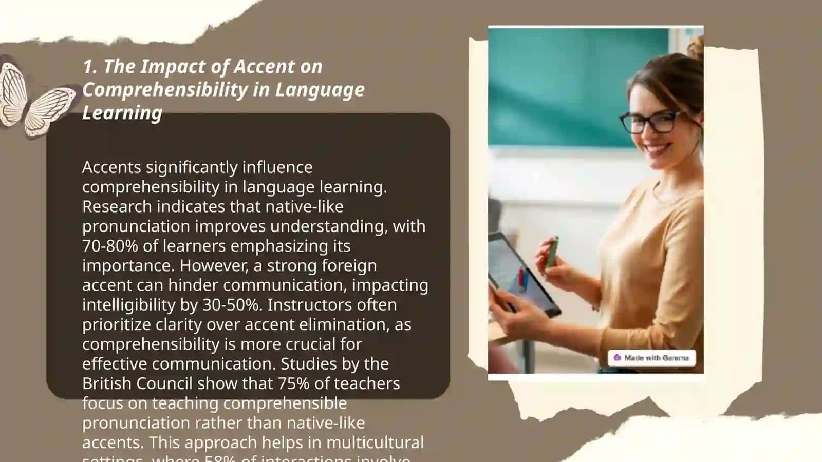 The Impact of Accent and Pronunciation in Foreign Language Teaching 3