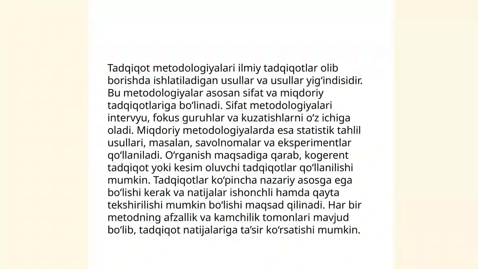 Tadqiqotlarning samaradorligi 3