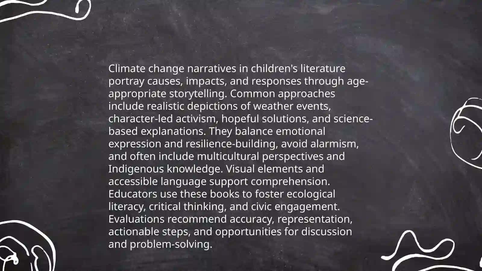 Environmental themes in children's literature 3