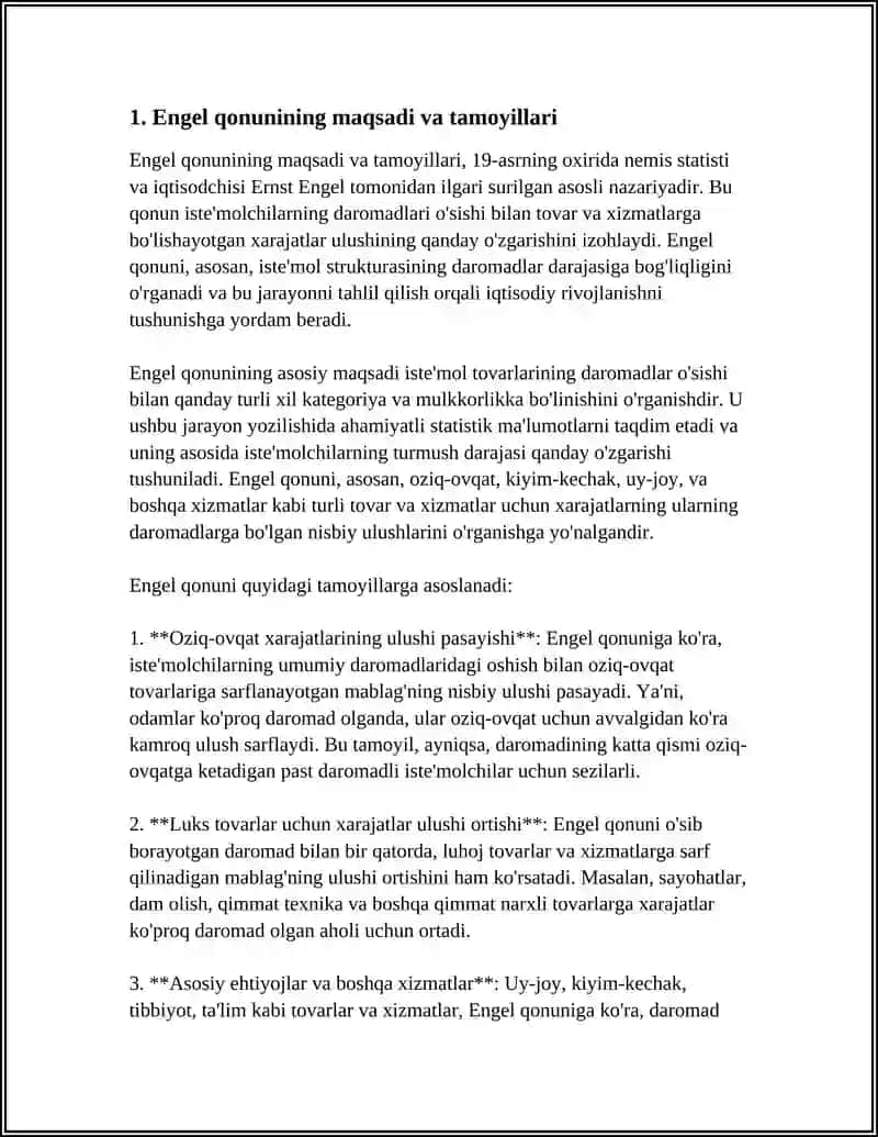ENGEL QONUNI 3