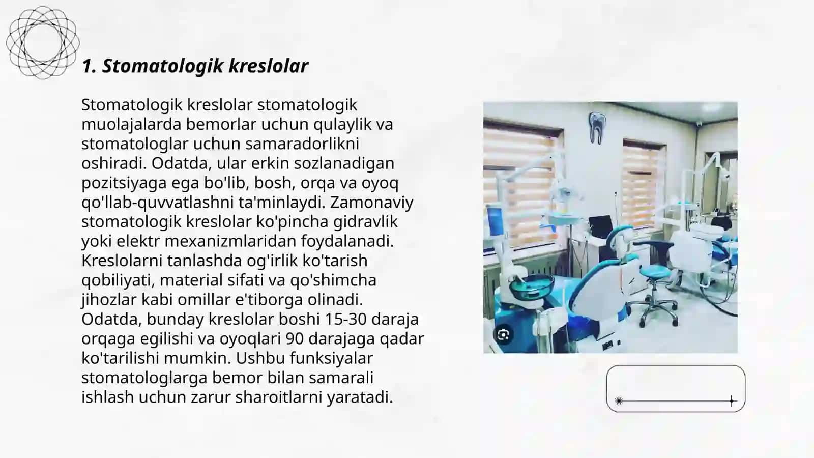 Stomatologik kreslolar 3