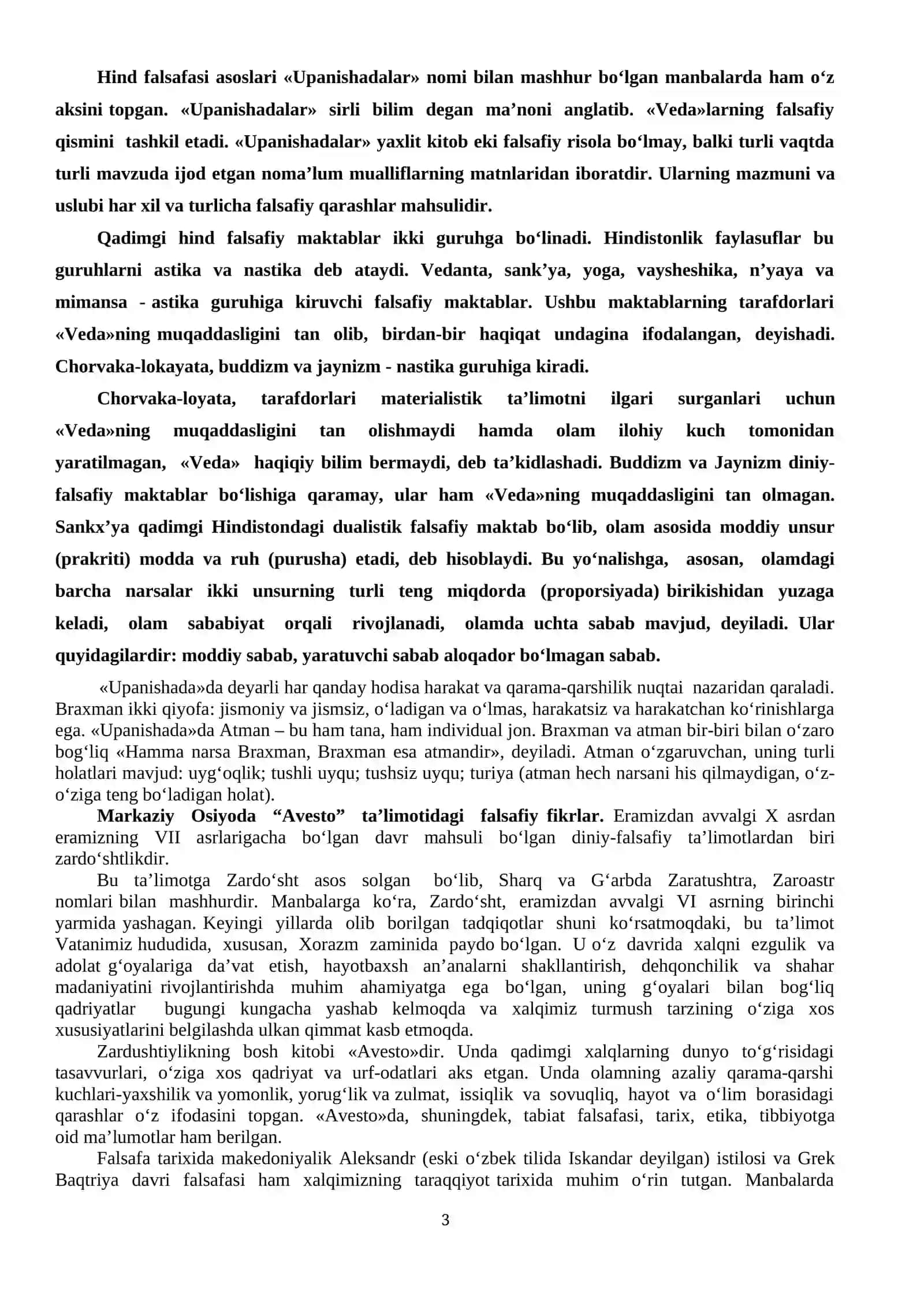 Qadimgi Sharq Falsafasi 3