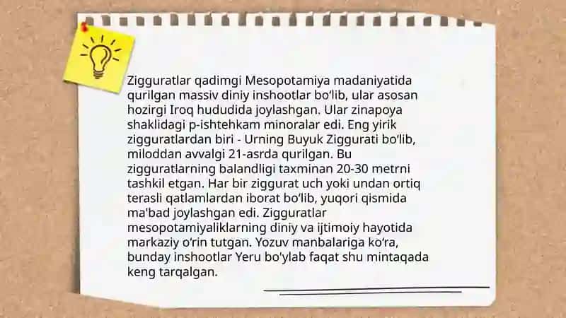 Qadimgi Messopatamiya arxitekturasi 3