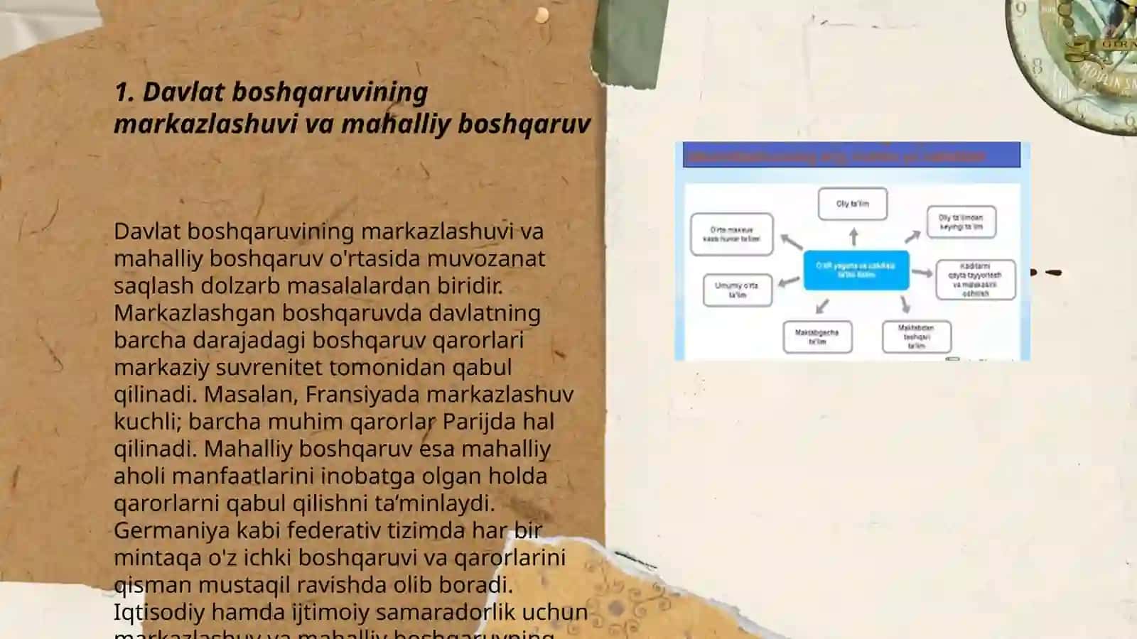 Davlat boshqaruvi tizimida amalga oshirilgan islohotlar 3