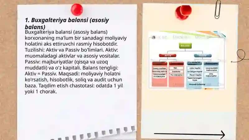 Buxgalteriya balansi (asosiy balans) 3