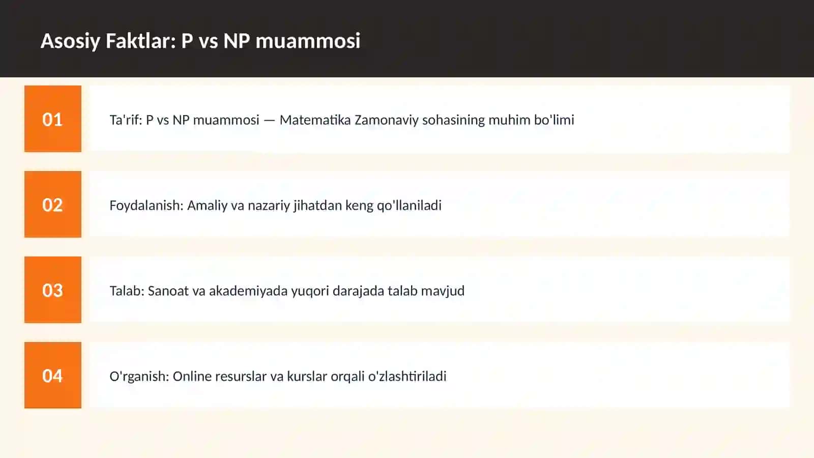 P vs NP muammosi 3