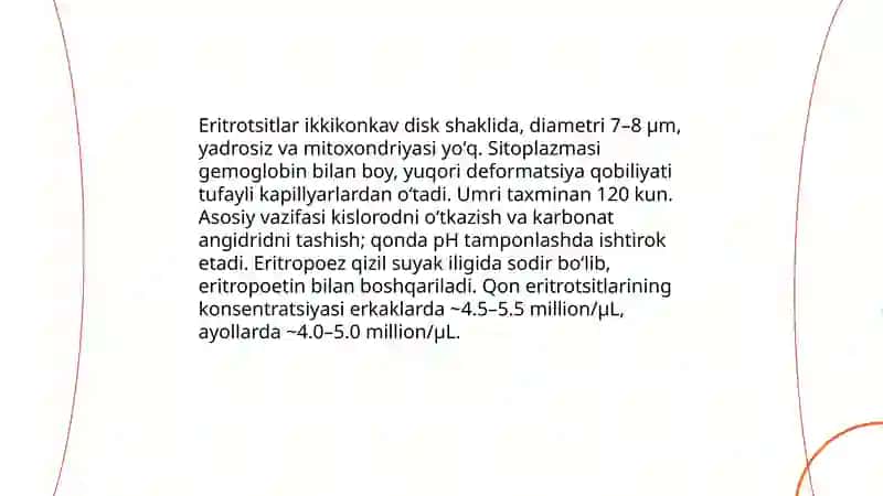 Eritrotsit gemoglobin va uni turları 3