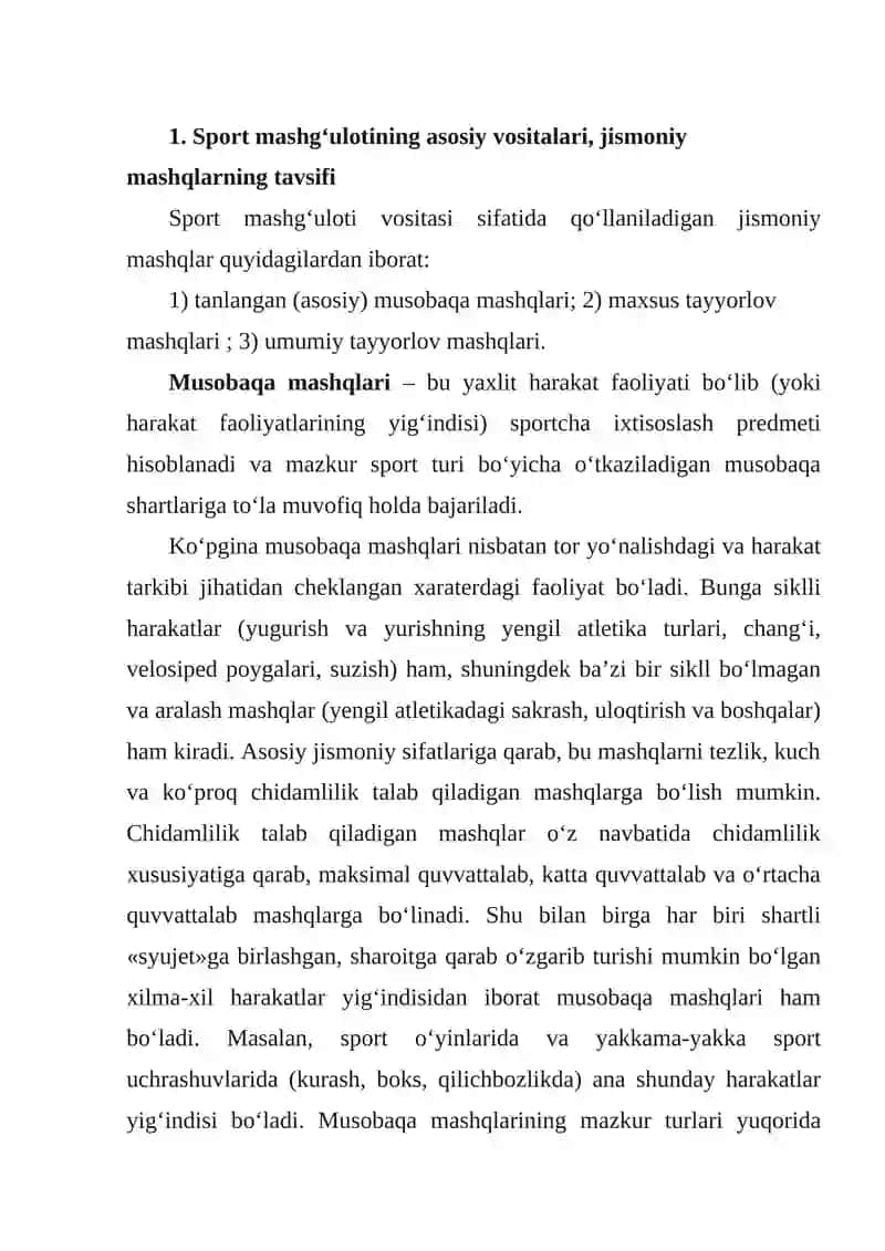 SPORT MASHG'ULOTLARI MAQSAD VA VAZIFALARI 3