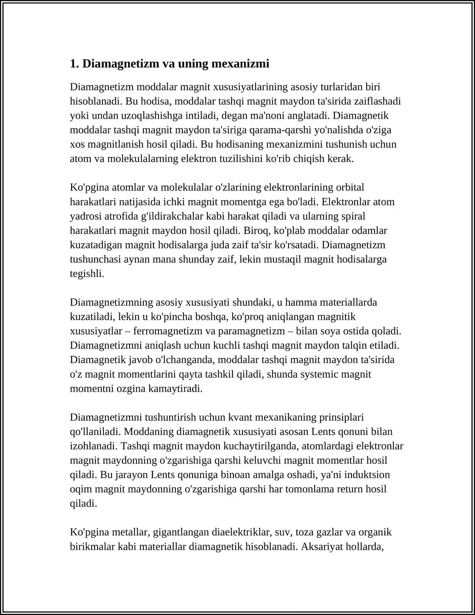 MODDALARNING MAGNIT XUSUSIYATLARI 3