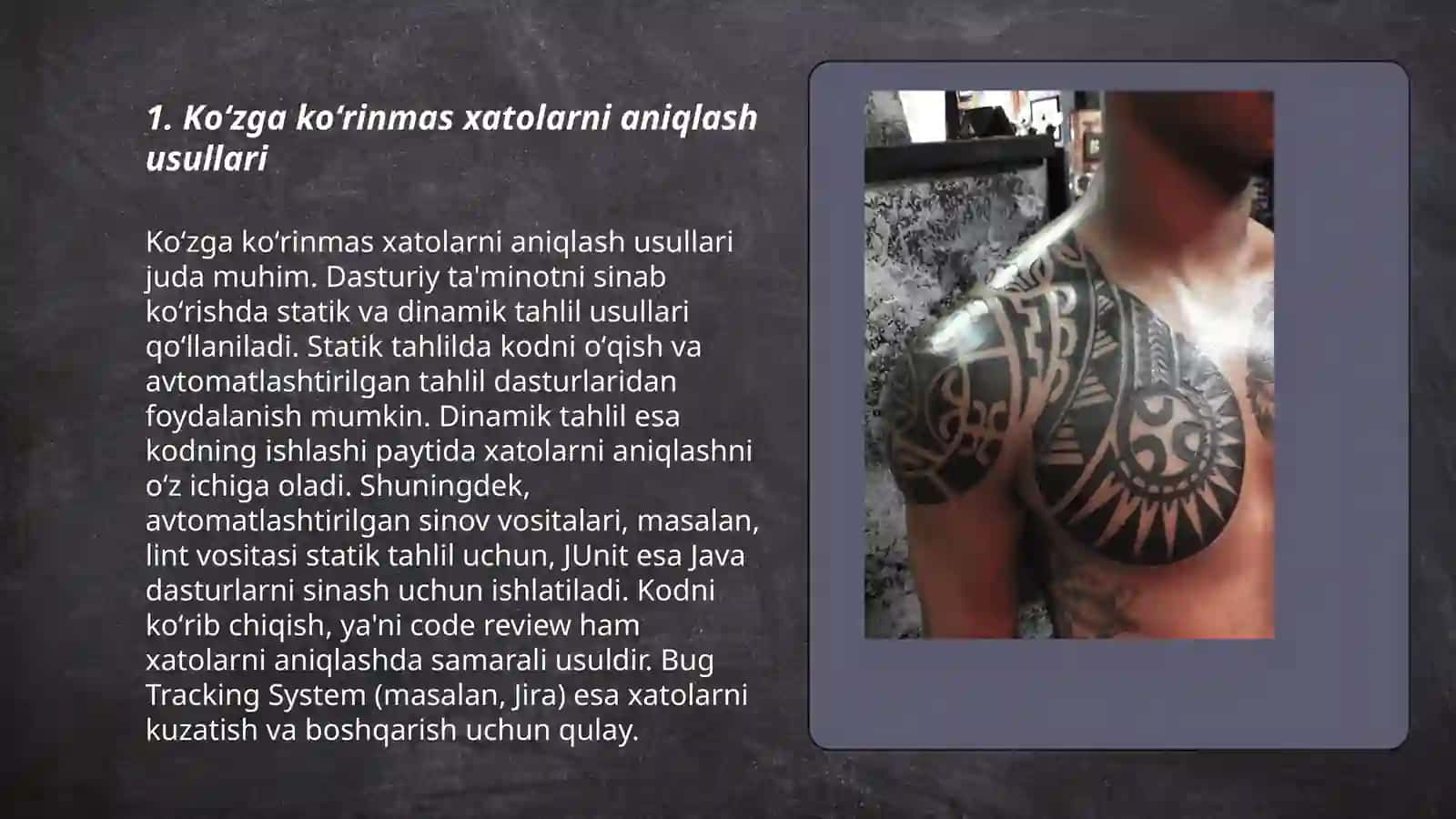 Koʻzga koʻrinmas xatolar 3
