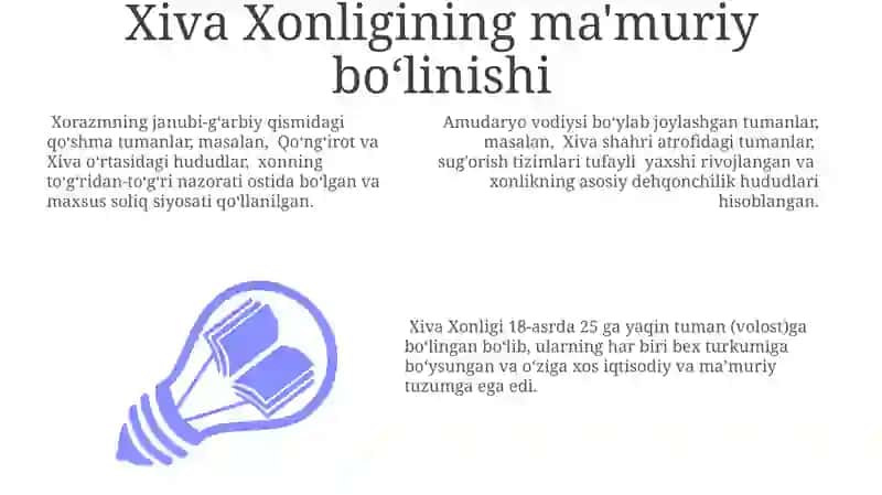 Xiva xonligining tarixiy geografiyasi 3