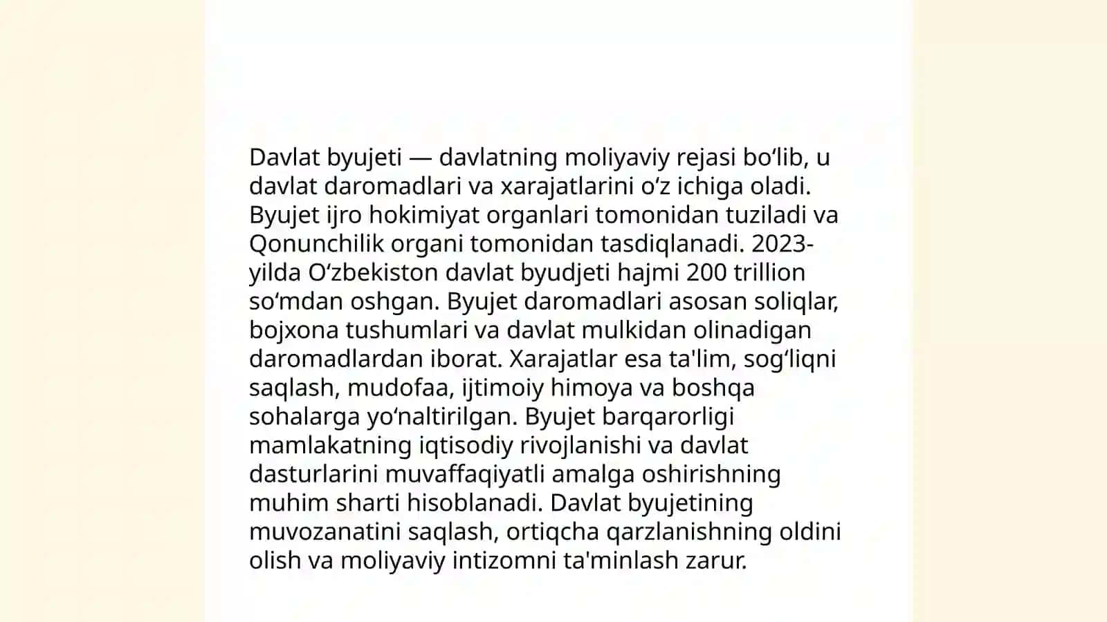 Davlat byujeti va uning tuzulishi 3