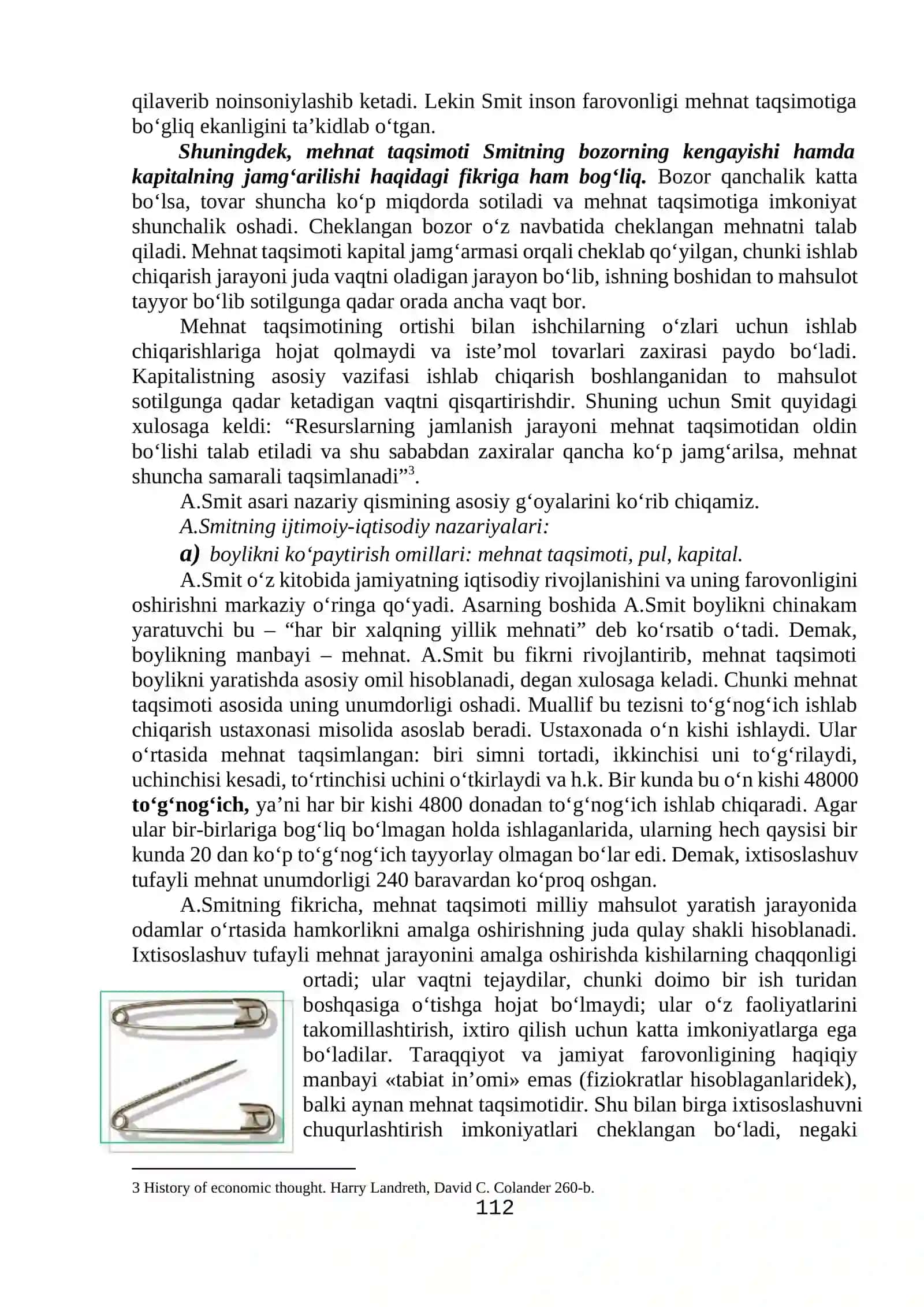 Adam Smitning iqtisodiy qarashlari 3