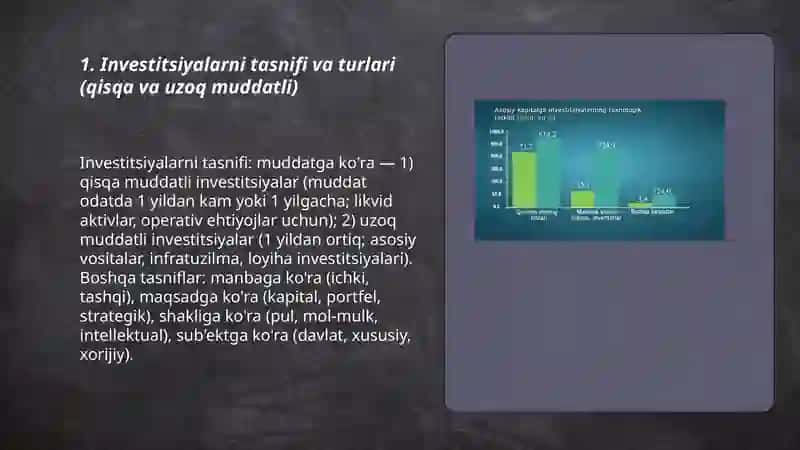 Investitsiyalar hisobi 3