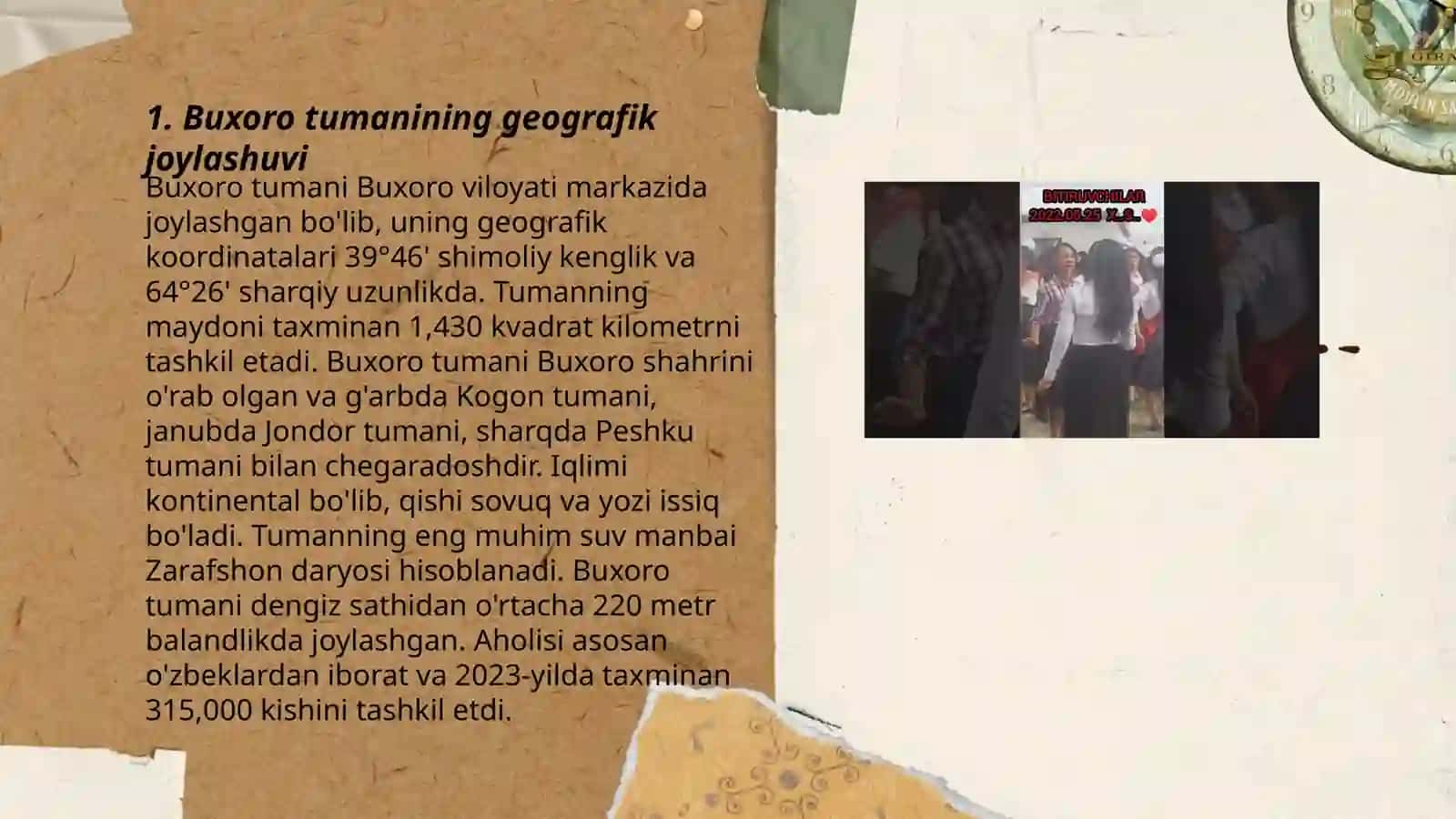Buxoro tumani toponimlari 3