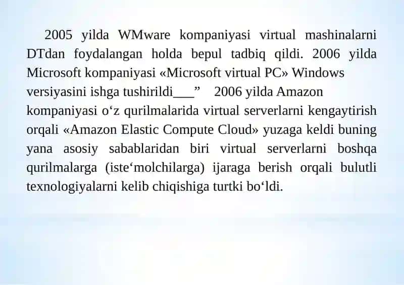 Bulutli texnologiyalar 3