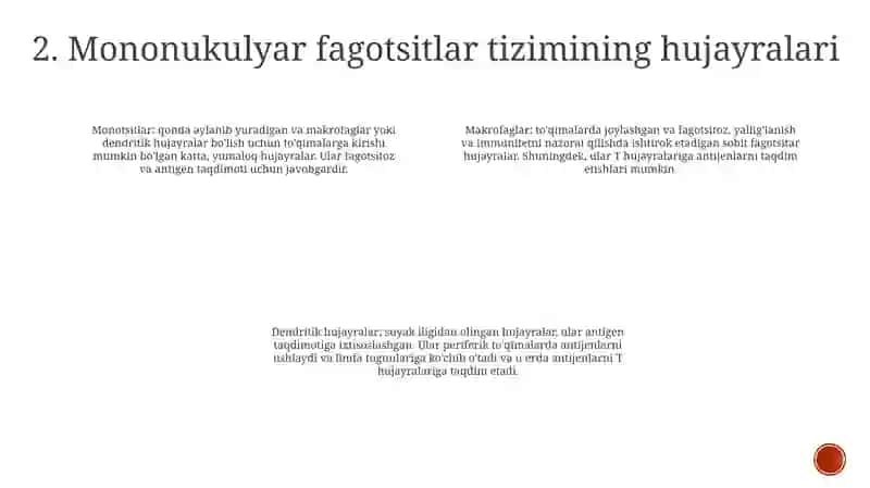 Mononuklear Fagotsitlar Tizimi Tarkibi Funksional Ahamiyati 3