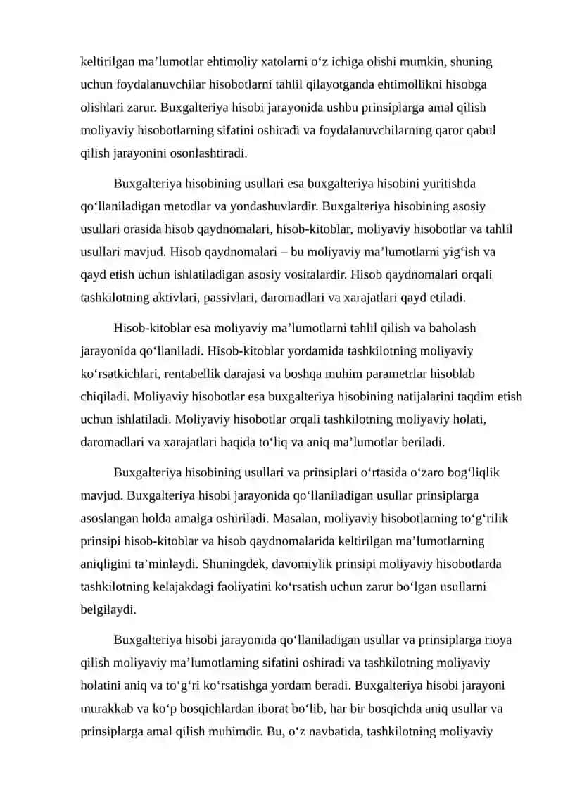 Buxgalteriya hisobining usullari 3