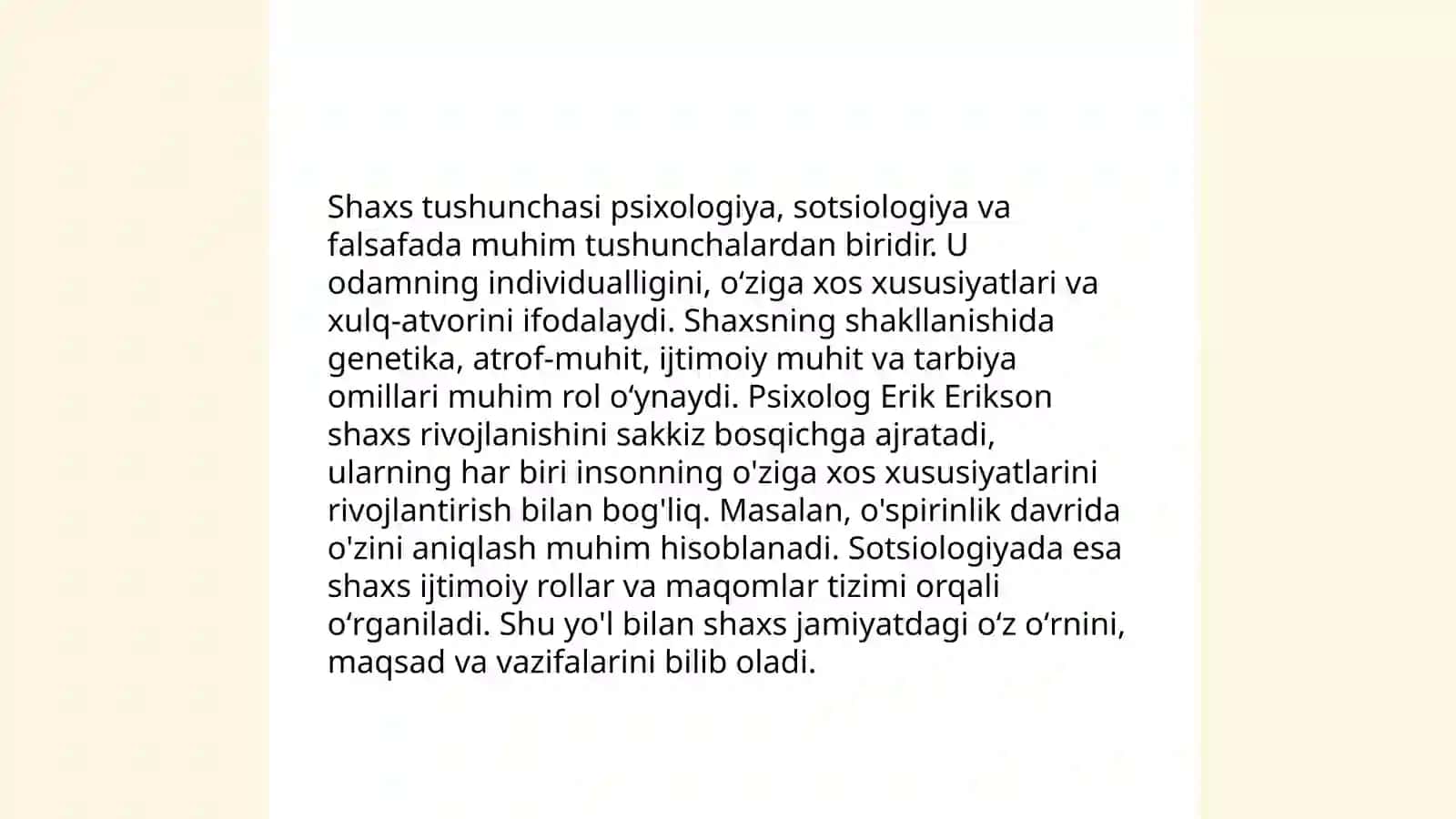 Shaxs tushunchasi 3