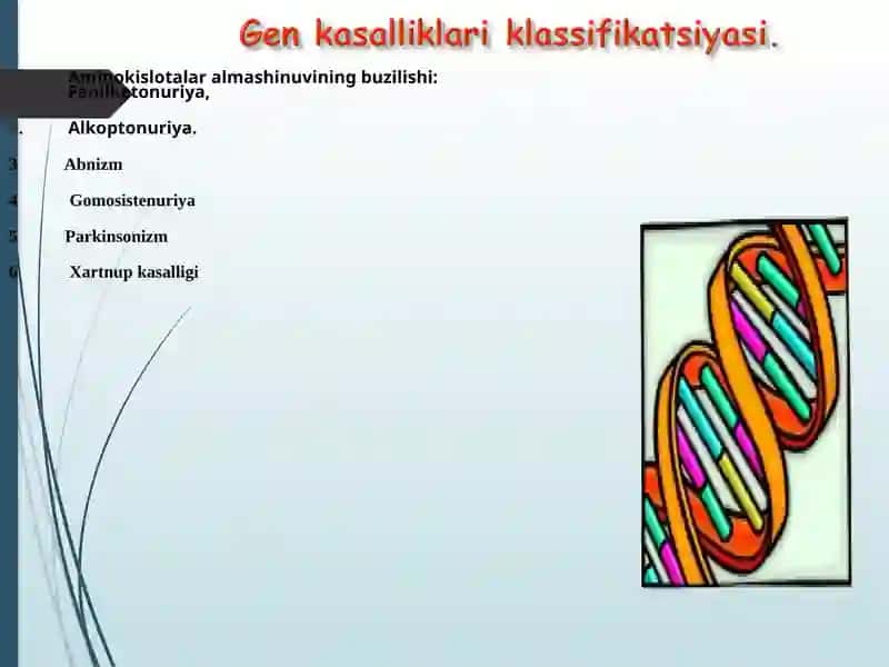 Aminokislotalarning nasliy kasalliklari 3