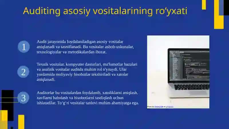 Asosiy vositalar auditi 3