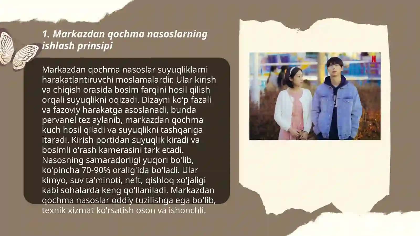 Markazdan qochma nasoslarni harakteristikasini oʻrganish 3