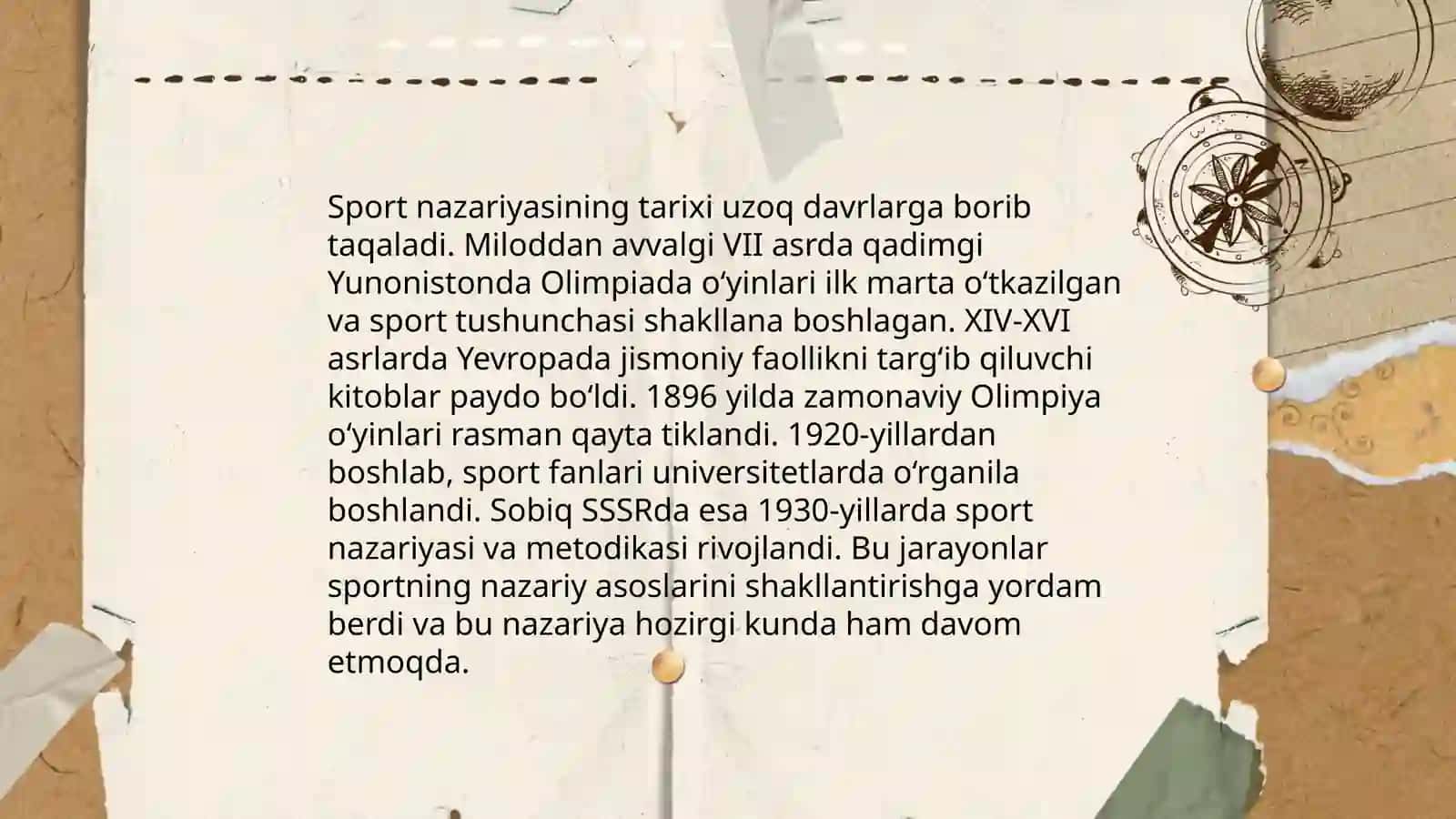 Sport nazariyasi predmiti xususiyatlari 3