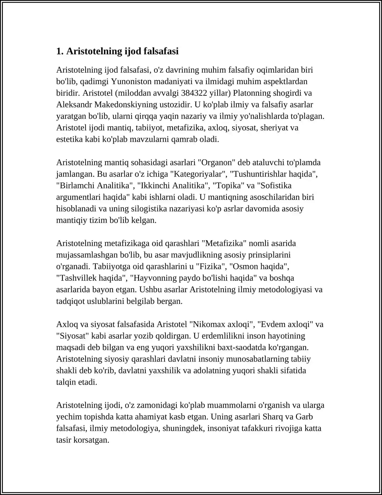 ARISTOTELNING POETIKA ASARI 3