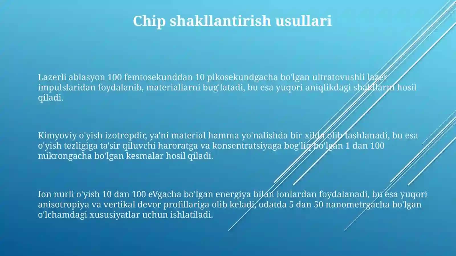 Toqima hosil qilish usullari va jihozlari 3