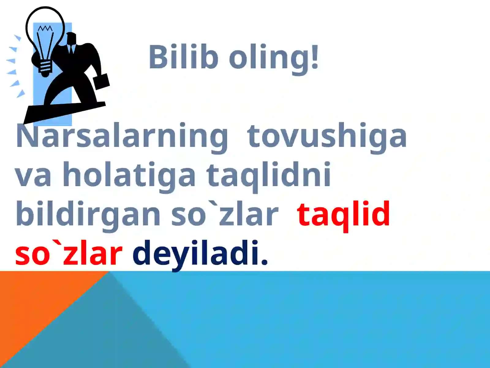 Taqlidso`zlar 3
